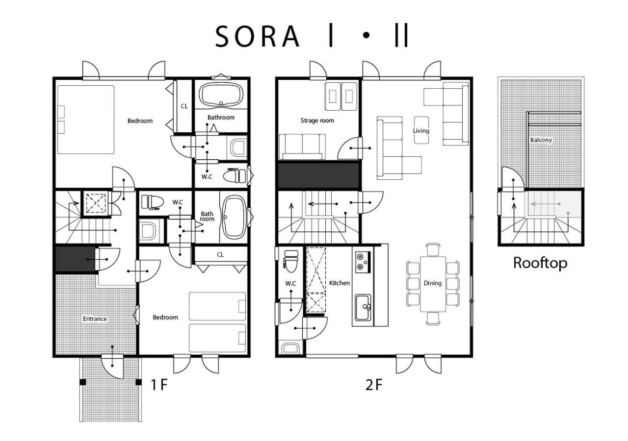 Sora 2 Villa Furano Exterior photo